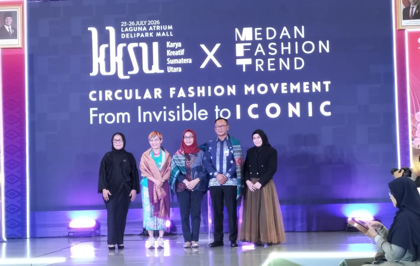 BI Gelar 'Medan Fashion Trend ' Di KKSU 2026, Dorong Produk Lokal Mendunia