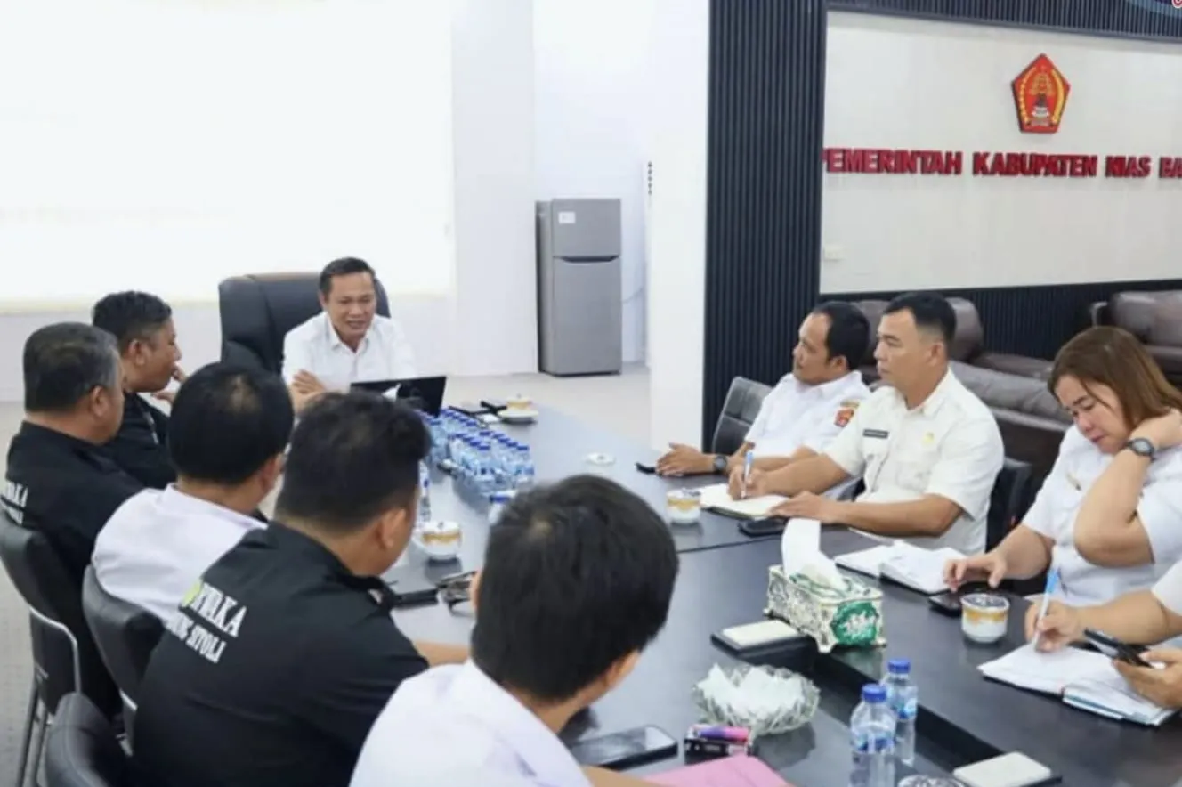 Terima Audiensi SMSI dan Forwaka, Bupati Nias Barat Tegaskan Komitmen Berantas Pungli Dana Desa