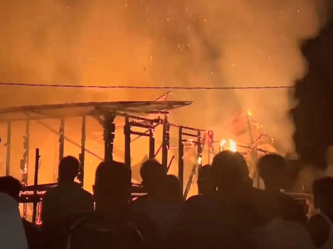 Satu Rumah Panggung di Desa Gonting Ranto Baek Ludes Terbakar, Kerugian Rp250 Juta