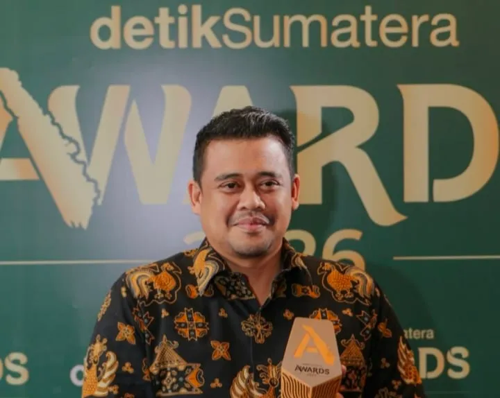 Bobby Nasution Raih Anugerah Pemerataan Pembangunan Sumut