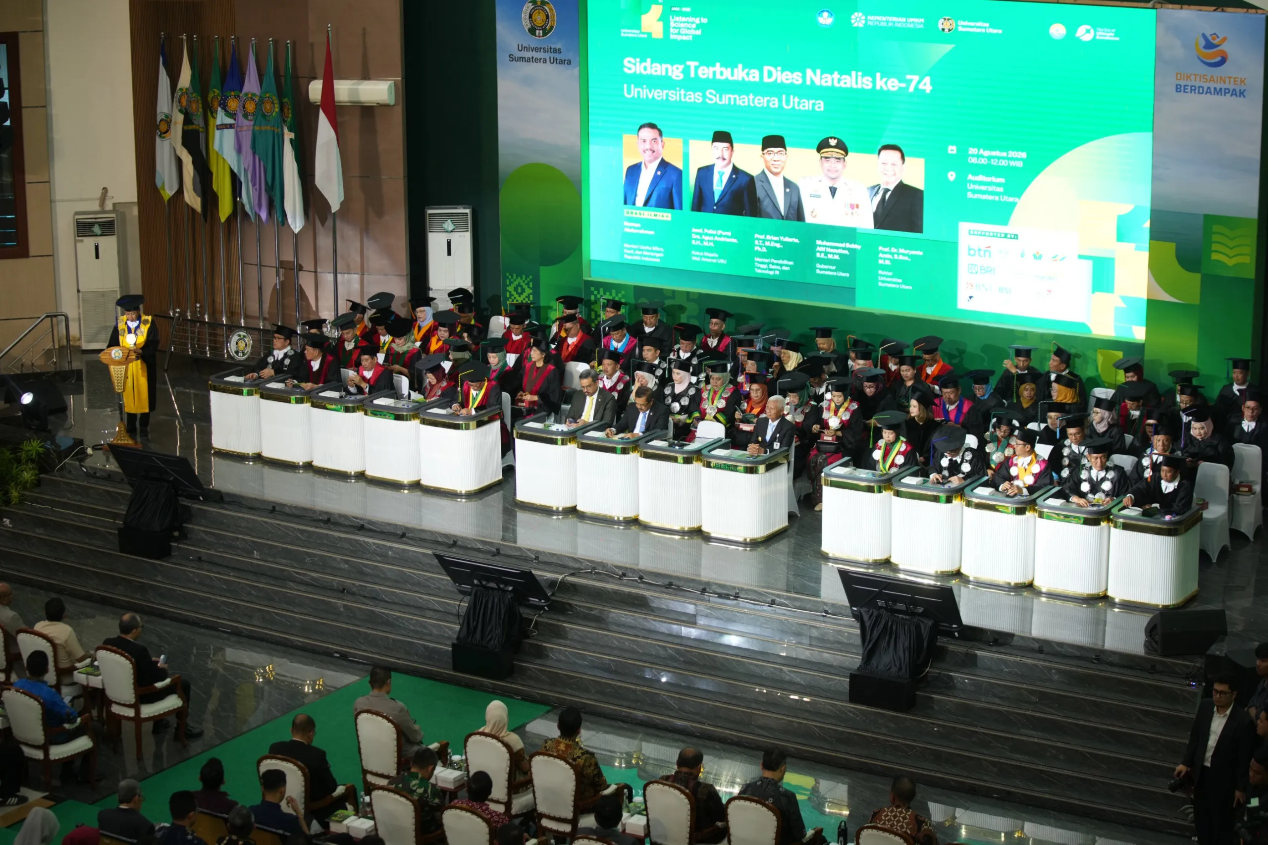 Dies Natalis ke-74, USU Catat Lompatan Prestasi dan Reputasi Global