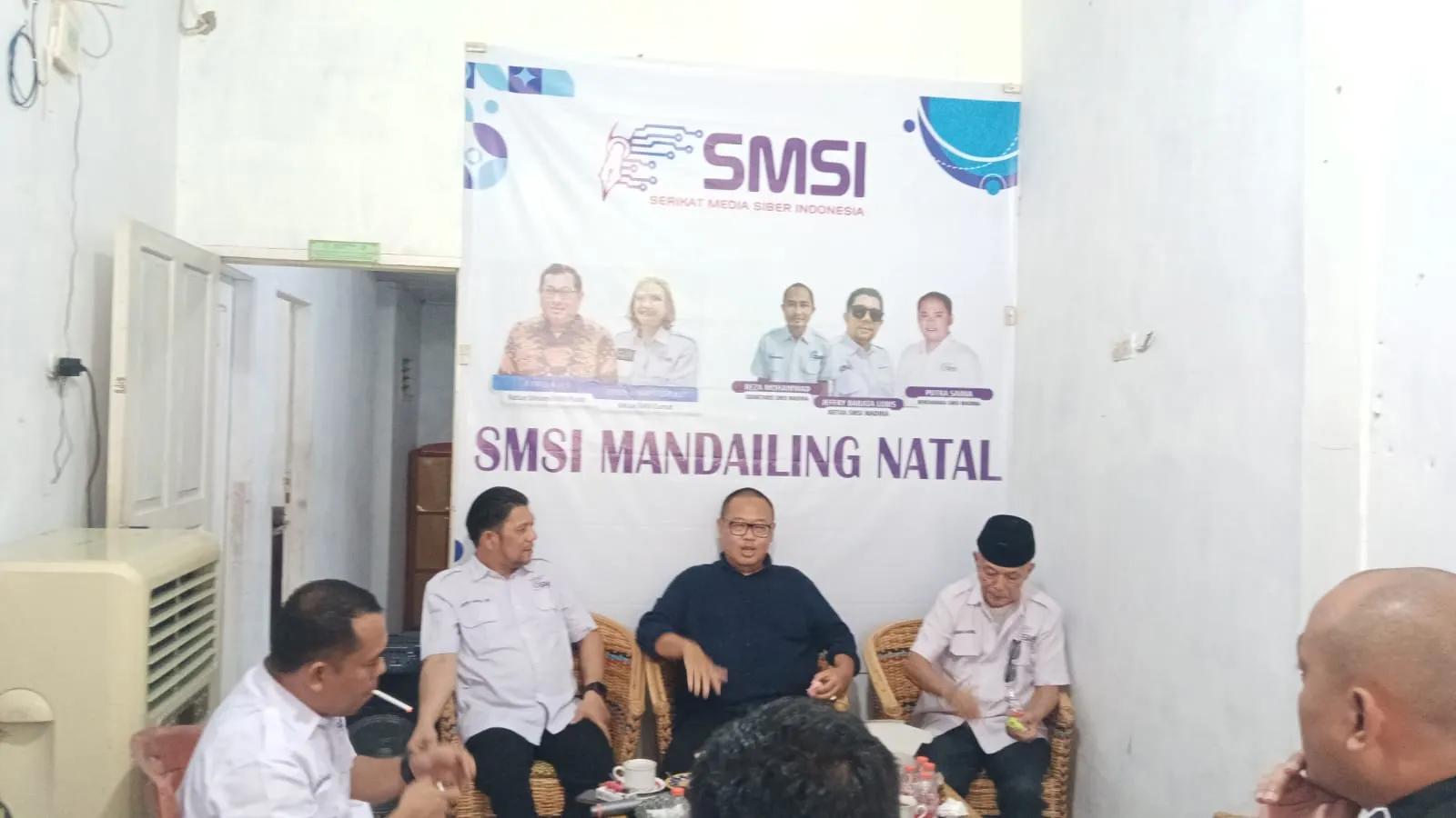 Sederhana Tapi Bermakna, Kajari Madina Pererat Ikatan di Rumah Besar SMSI