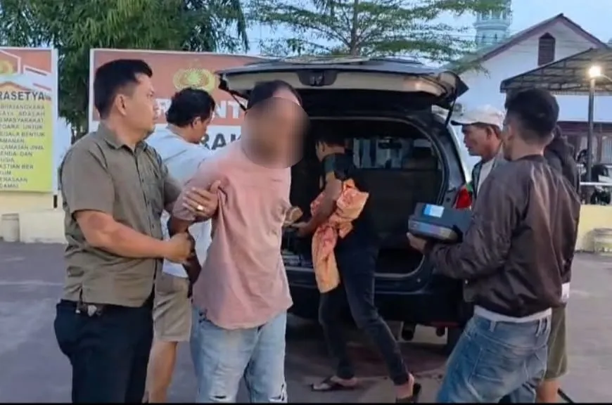 Bobol Kantor Desa Paya Bagas, MSN (43) Ditangkap Polsek Tebing Tinggi
