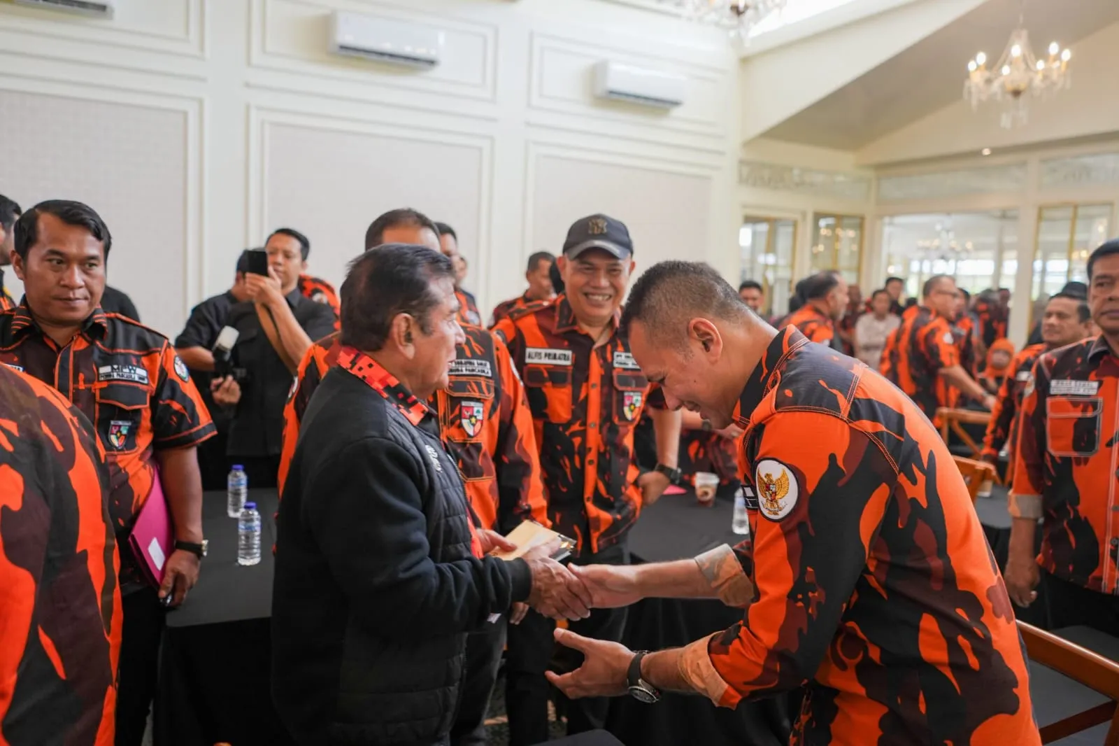 Ijeck Hadiri Mubes XI Pemuda Pancasila, Japto Kembali Jadi Ketum MPN Priode 2025-2030
