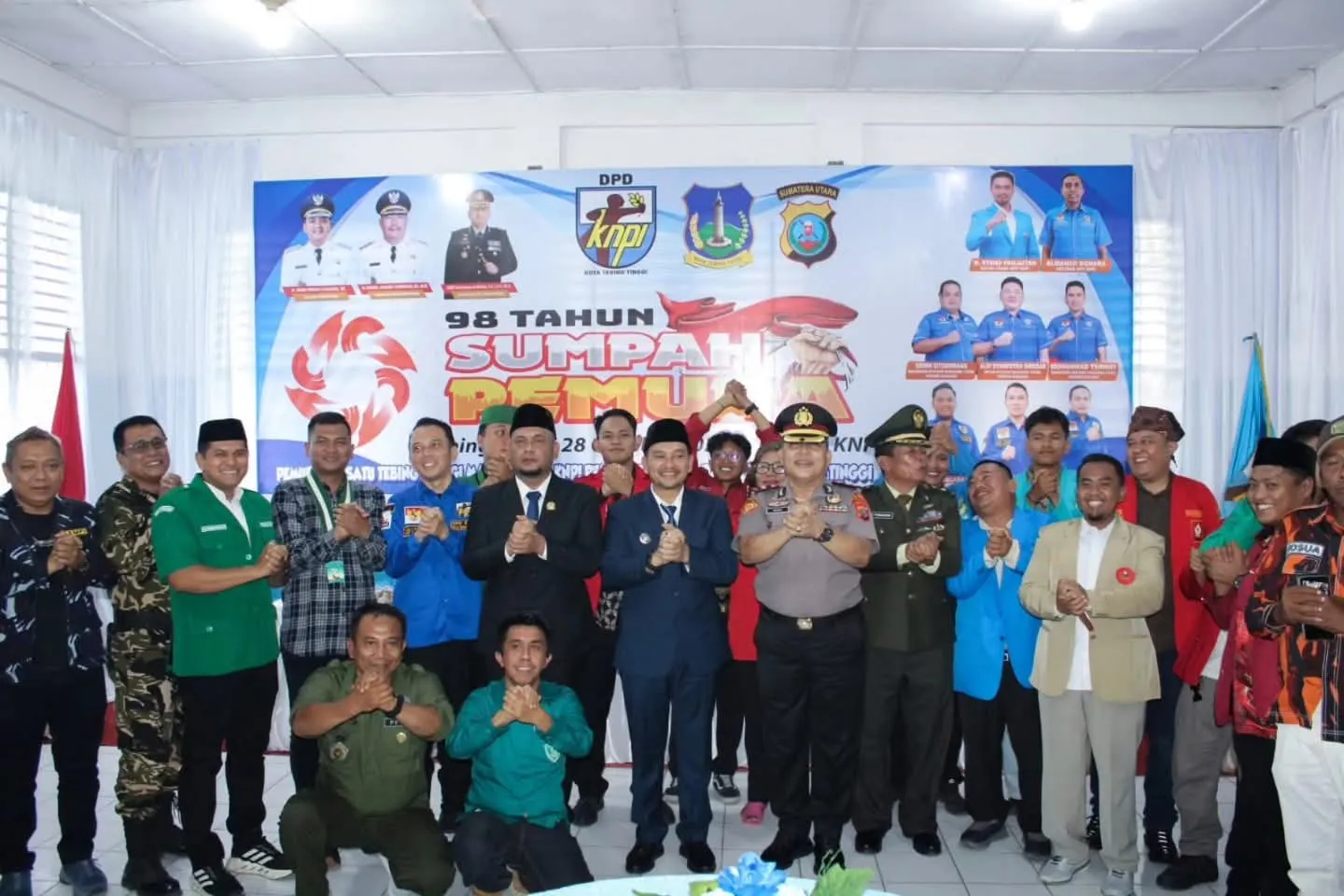 Wali Kota Tebing Tinggi Ajak Pemuda Jaga Kondusivitas dan Perkuat Kolaborasi Bangun Kota