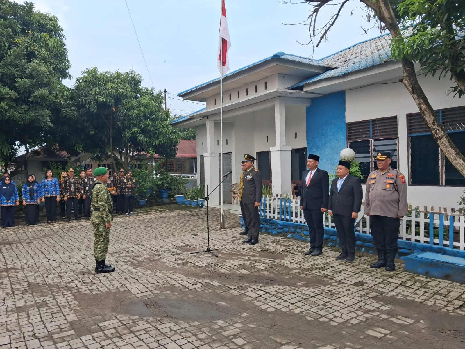Waka Polsek Sunggal Hadiri Upacara Peringatan Hari Kesaktian Pancasila