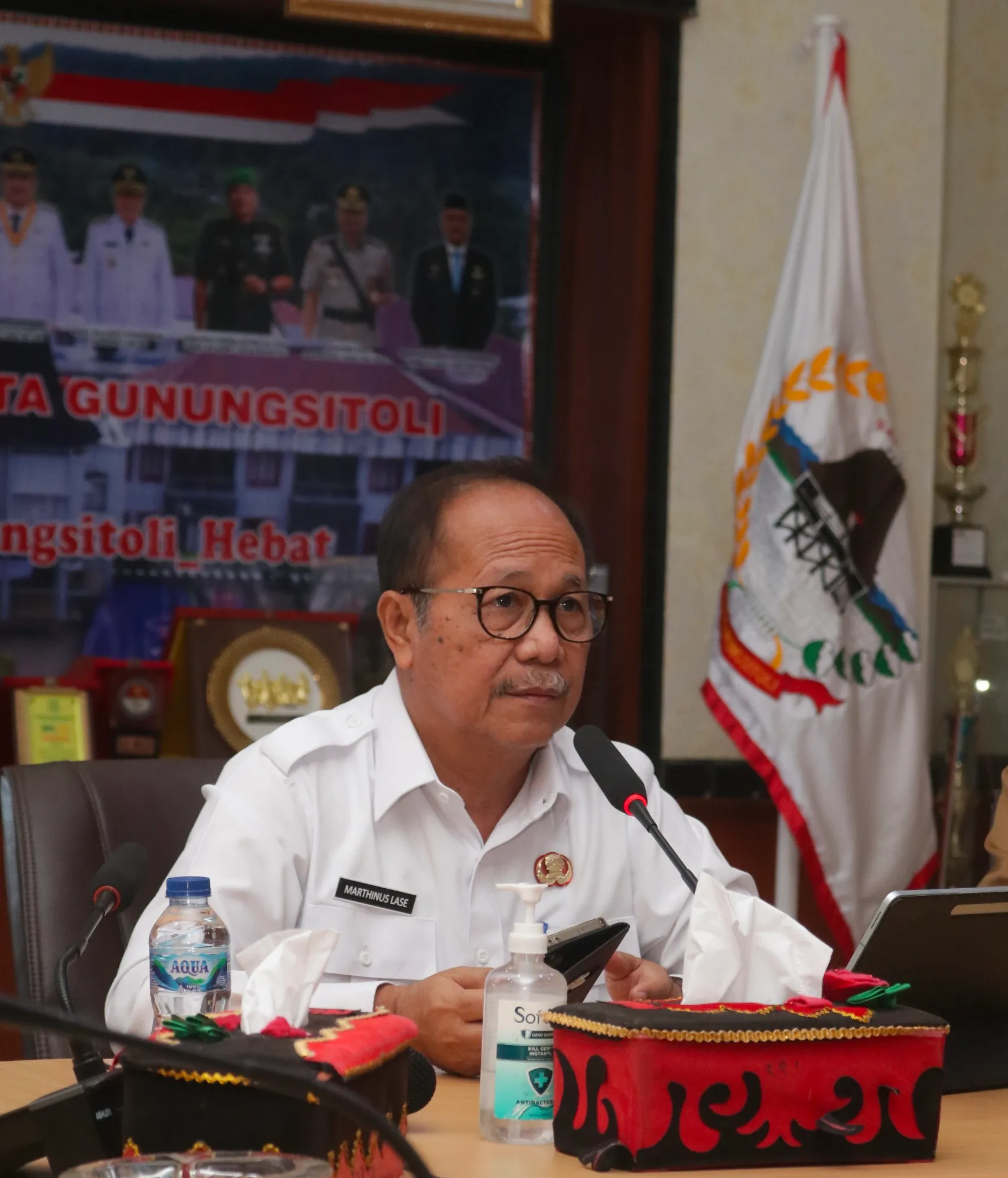 Wakil Wali Kota Gunungsitoli Ikuti Rakor Forkada Se-Kepulauan Nias