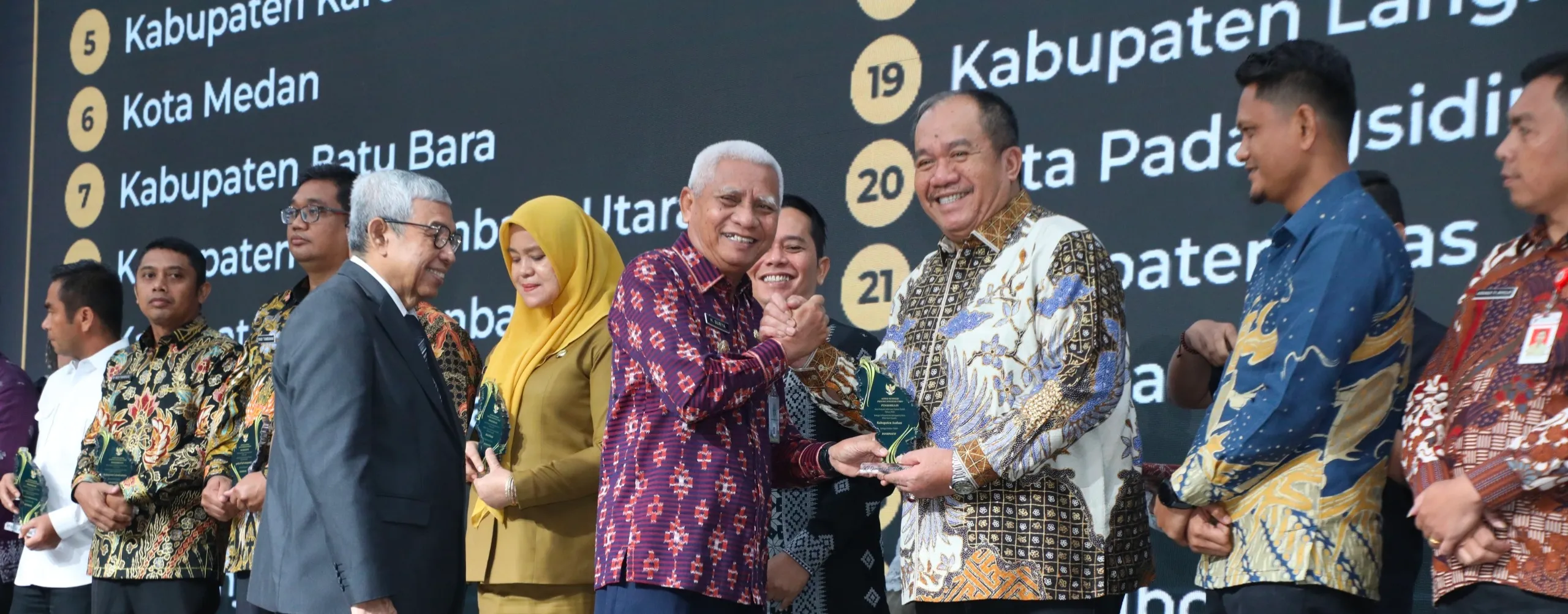 Pemkab Asahan Kembali Raih Predikat Kabupaten Informatif KI Award 2026