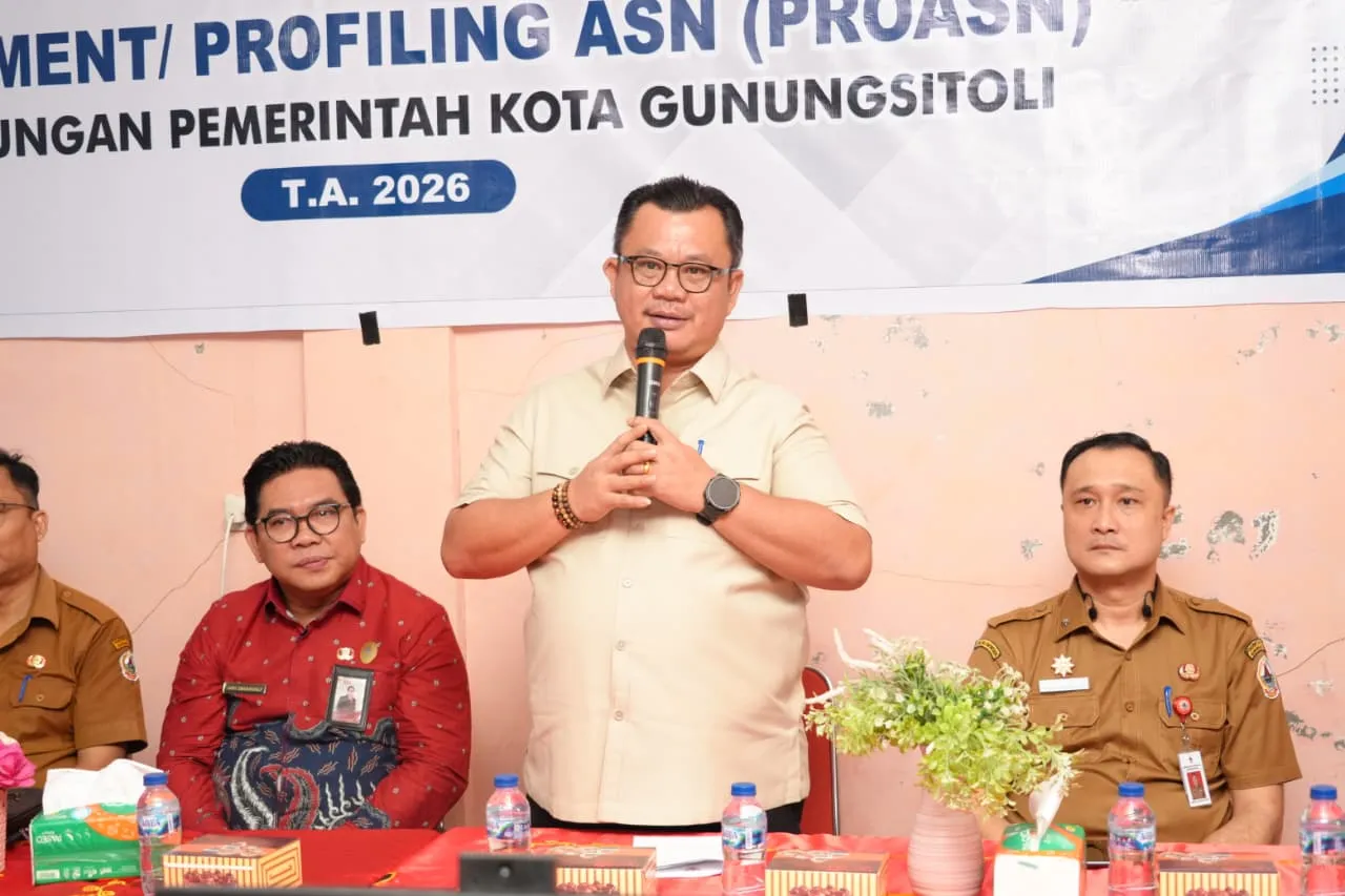 Wali Kota Gunungsitoli Buka Profiling ASN 2026, Perkuat Penerapan Manajemen Talenta
