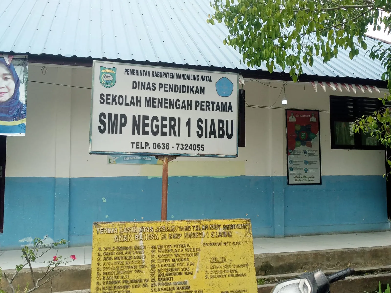 SMPN 1 Siabu Madina Gunakan Dana BOS Untuk Bantu Operasional Sekolah