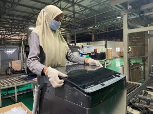 Sharp Indonesia Capai Produksi Mesin Cuci 10 Juta Di Tengah  Pandemi