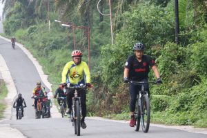 Walikota Pematangsiantar Ajak Warga Gowes Sehat