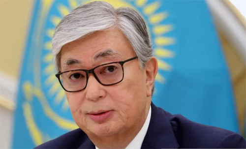 Presiden Kazakhstan Kassym - Jomart Tokayev, Juni 2019. (ant/rtr)