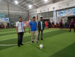 Sahrizal Fahmi Buka Open Turnamen Futsal Laskar Kartini I