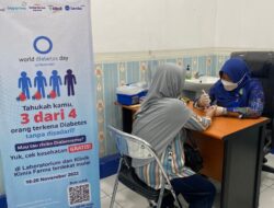 Holding BUMN Farmasi Gelar Pengecekan Kadar Gula Darah Gratis