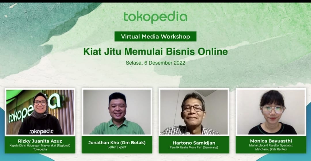 Tokopedia Bagikan Tips Sukses Memulai Bisnis Online