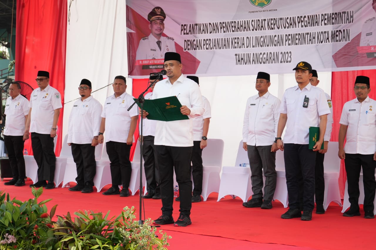 Dari Tahun 2019-2022 Pemko Medan Telah Melantik Sebanyak 2.756 PPPK Guru