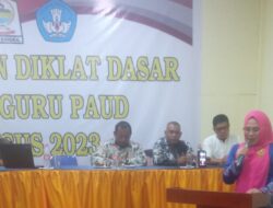 Pj Ketua TP-PKK Buka Pelatihan Diksar Guru PAUD