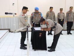 Kasat Reskrim Polres Binjai Diserah Terimakan