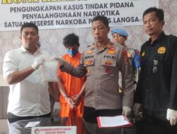 Sat Narkoba Polres Langsa Ringkus Bandar Sabu Saat Transaksi