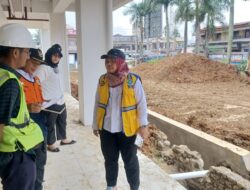 Kadis PUPR Monitor Pusat Kota Panyabungan, Proyek Capai 50%