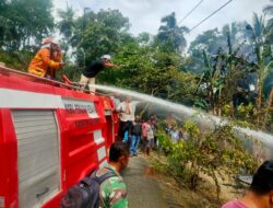 Satu Rumah Hangus Terbakar Di Aceh Singkil