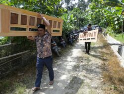 Tuan Guru Ganjar Sokong Pembangunan Ruang Kelas TPQ di Langkat