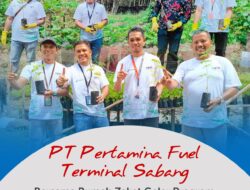 Pertamina Sabang dan Rumah Zakat Tanam 1500 Pohon