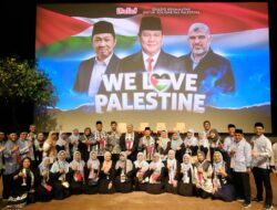 Prabowo Sumbang 5 Milyar Rupiah Untuk Perjuangan Rakyat Palestina