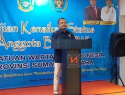 Farianda Putra Sinik: Anggota Biasa PWI Sumut Status Terdaftar BPJS Ketenagakerjaan