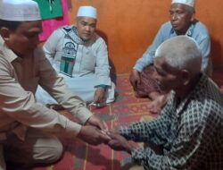 Tim Gercep Baznas  Madina Kunjungi dan Bantu Penderita Sakit Sampai Tengah Malam