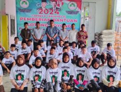 Dukung Aktivitas Belajar, Santri Dukung Ganjar Gotong Royong Renovasi Ruang Kelas Ponpes Saifullah