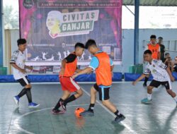 Civitas Ganjar Sumatera Utara Gelar Turnamen Futsal Antarpemuda Katolik-Kristen di Medan