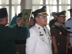 Pj Gubsu Hassanudin Lantik Pj Bupati Paluta  Patuan Rahmat Syukur Hasibuan