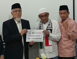 Sumut for Palestine Kumpulkan Donasi Rp1,622 Miliar