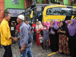 Pedagang ‘Pasar Kamu’ Pantai Labu Doakan Ijeck Maju ke DPR RI