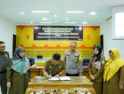 Pj. Bupati Aceh Tamiang Teken NPHD Pemilukada 2024