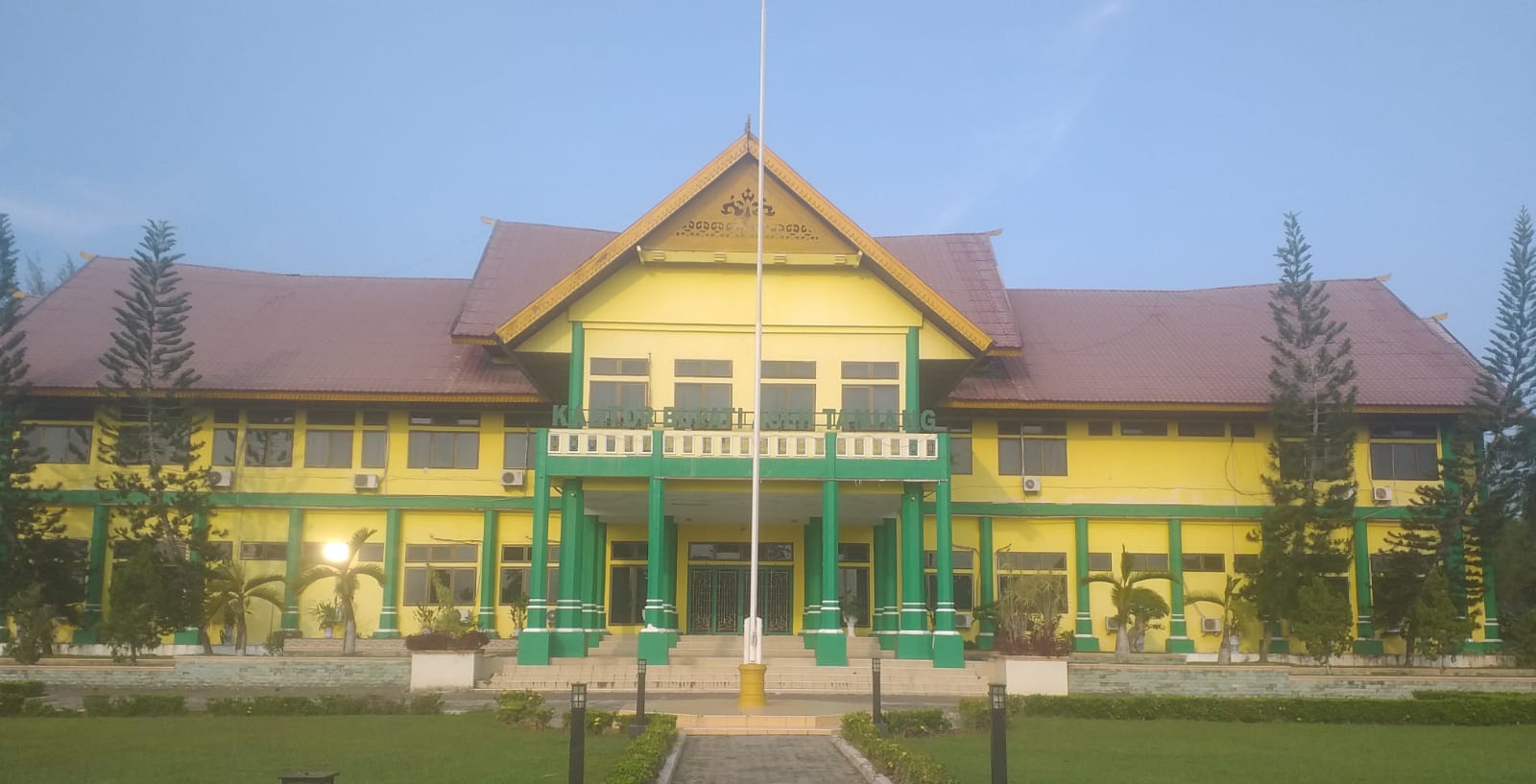 Teks foto : Kantor Bupati Aceh Tamiang
