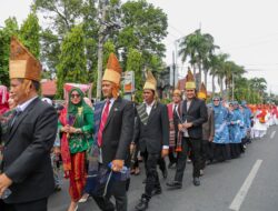 Wali Kota Lepas Pawai Ta’aruf MTQN ke 56 Tingkat Kota Pematangsiantar