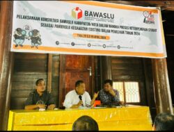 Bawaslu Sumut Penuhi Syarat Sebagai Panwaslu Kecamatan Existing