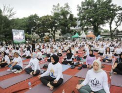 Konjen India di Medan Rayakan Hari Yoga Internasional 2024