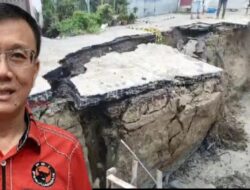 Galian Drainase Jalan Sampali Longsor, Ketua DPRD Medan Minta Agar Kontraktor Profesional Bekerja