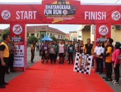 Meriah Bhayangkara Fun Run Memperebutkan Piala Kapolres Batubara