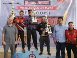 Barry Saksikan Pertandingan FKC Cup I Open Tako Sumut Piala Bupati Pakpak Bharat