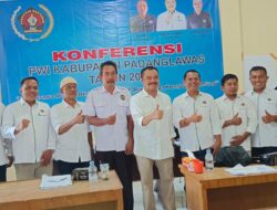 Atas Siregar Kembali Terpilih Ketua PWI Padanglawas