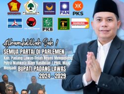 Seluruh Partai Yang Ada Kursi Di DPRD Palas, Rekom Putra Mahkota