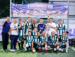 Perpamsi Sumut Berhasil Sabet Medali Emas Mini Soccer Porpamnas VIII Makasar Sulsel