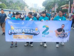 BSI Maslahat Gelar Fun Walk Di CFD Jakarta