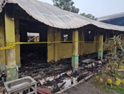 Gedung SMP Negeri 20 Medan Ludes Terbakar