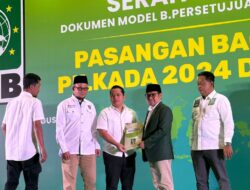 Balon Bupati Palas PMA-AFN Terima Dokumen B1 KWK dari DPP PKB